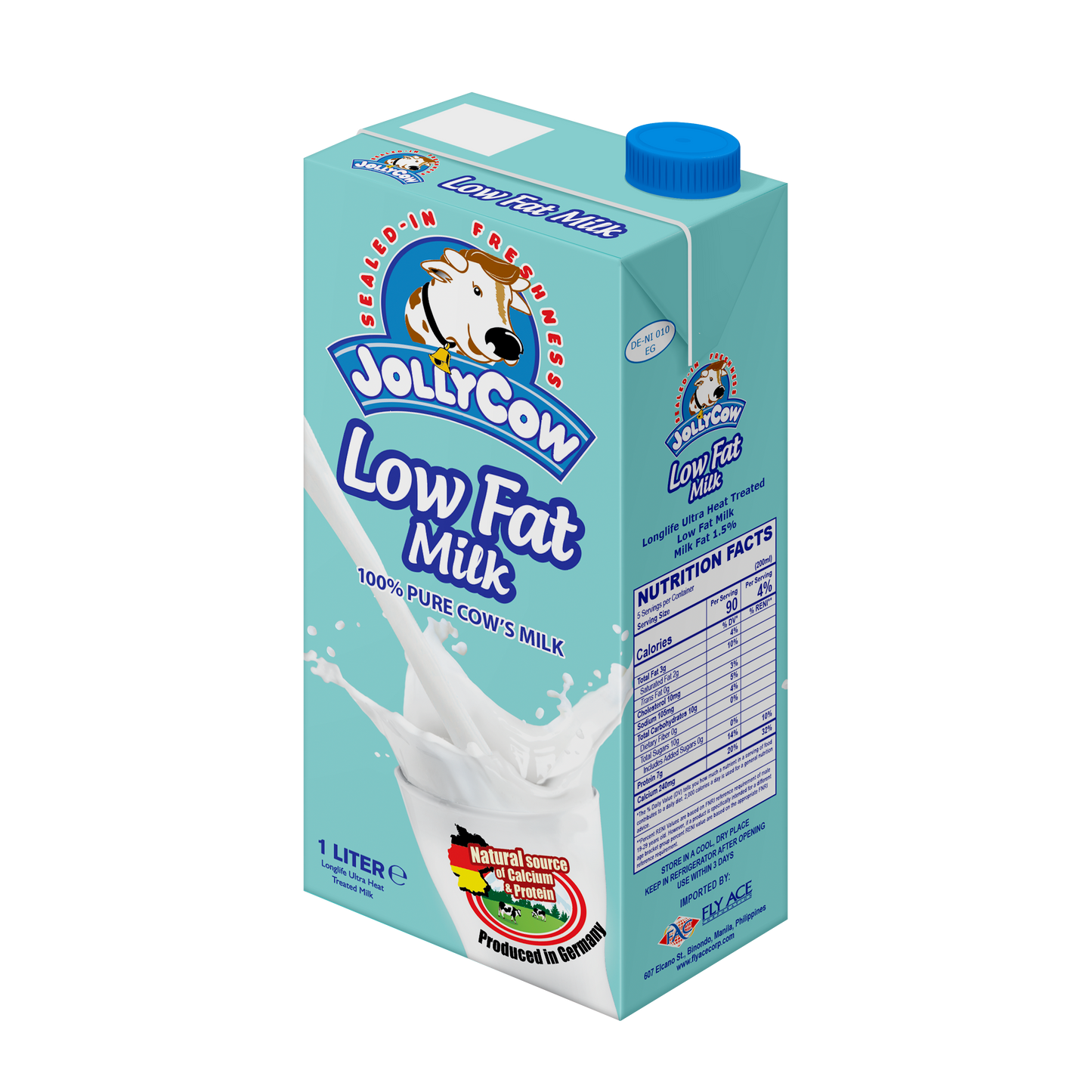 Jolly Cow Low Fat Milk (1L)