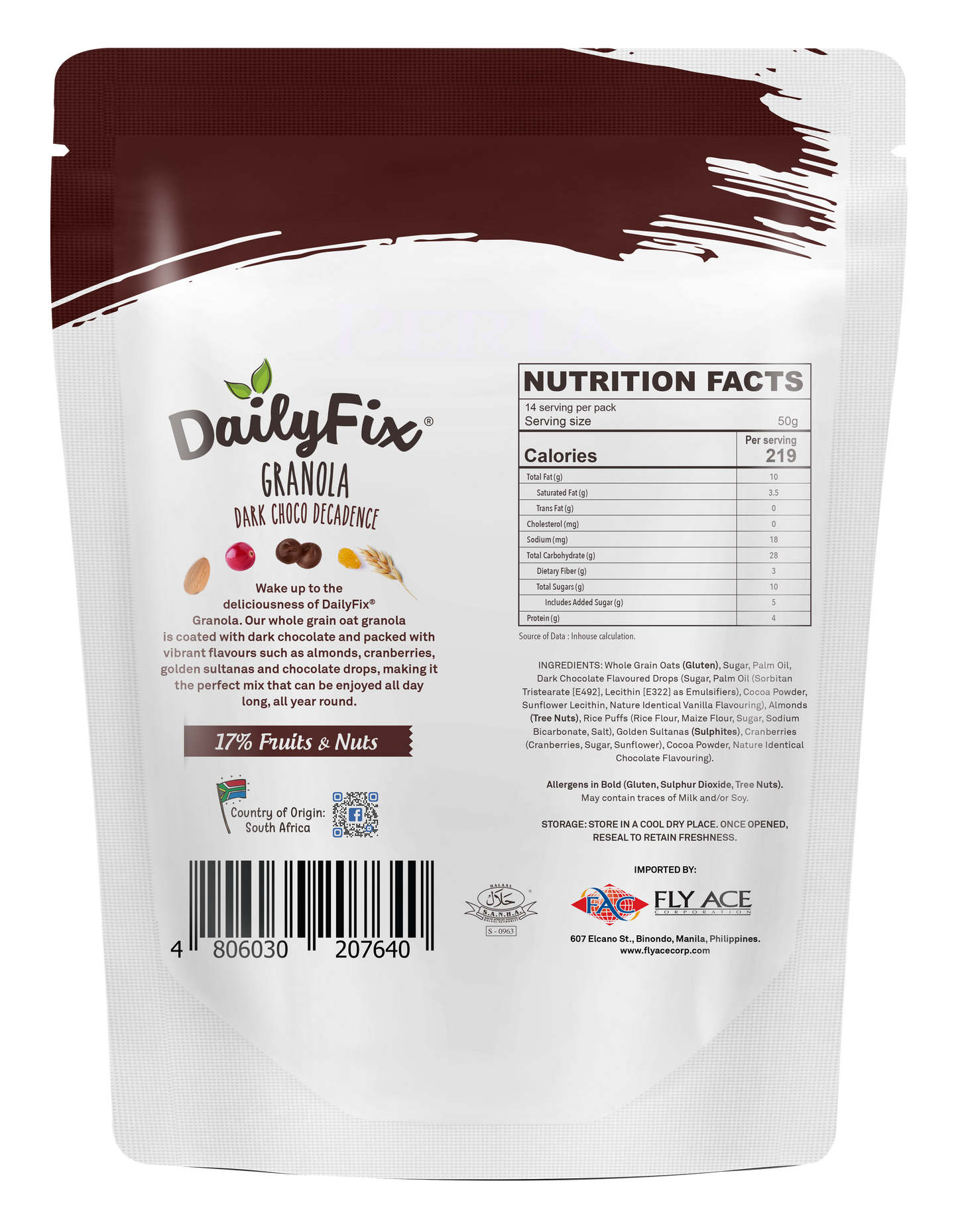 DailyFix Dark Choco Decadence 700g