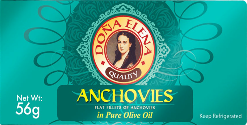 Dona Elena Flat Fillet Anchovies 56g