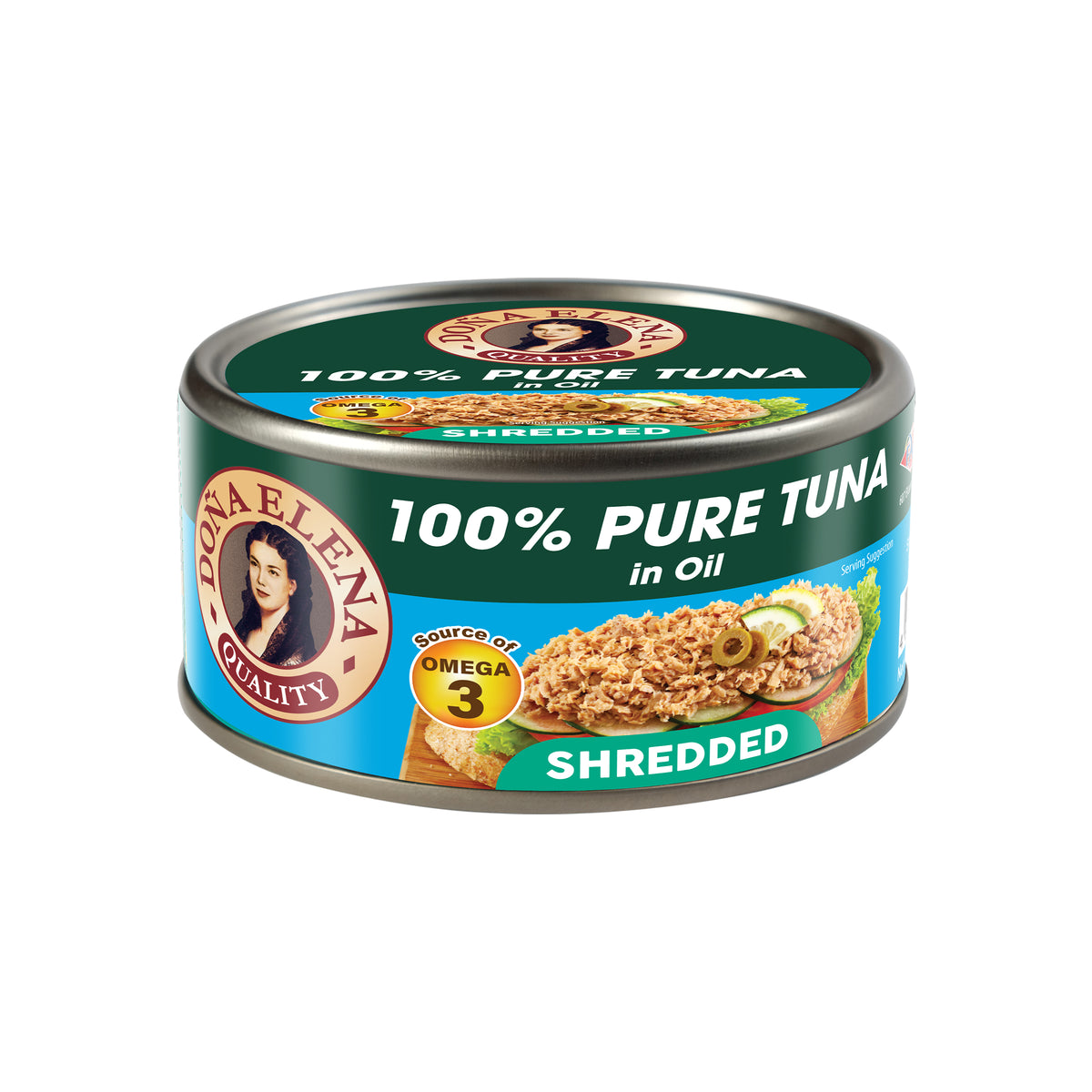 Dona Elena Shredded Tuna in Sunflower Oil (100g)