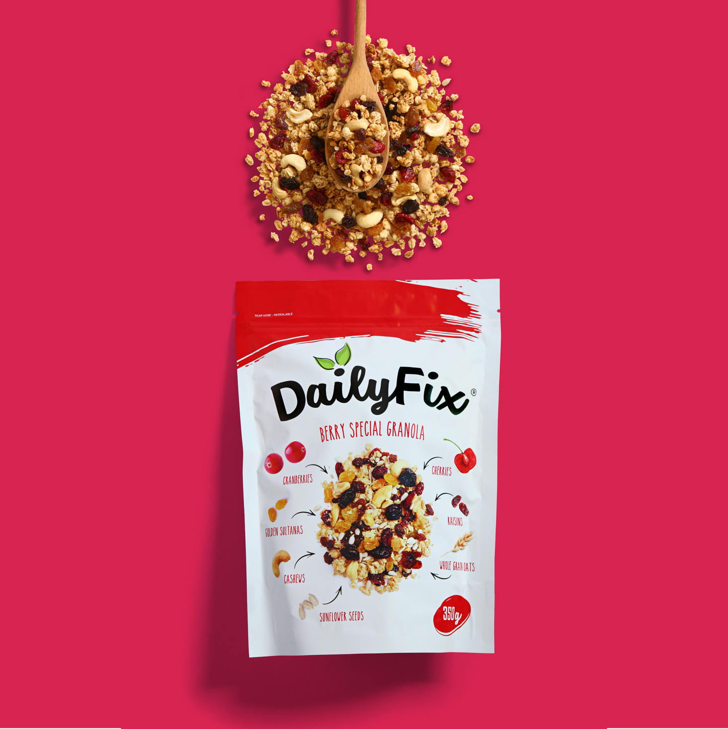 DailyFix Berry Special Granola (350g)