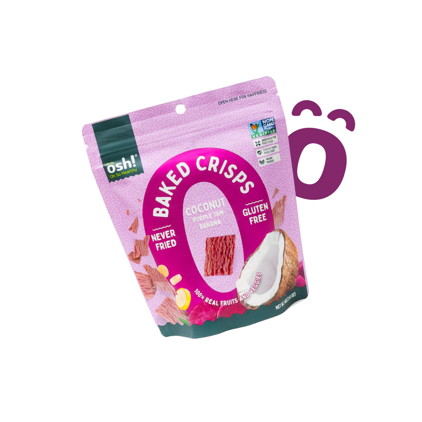 OSH Coconut Purple Yam Banana 40g