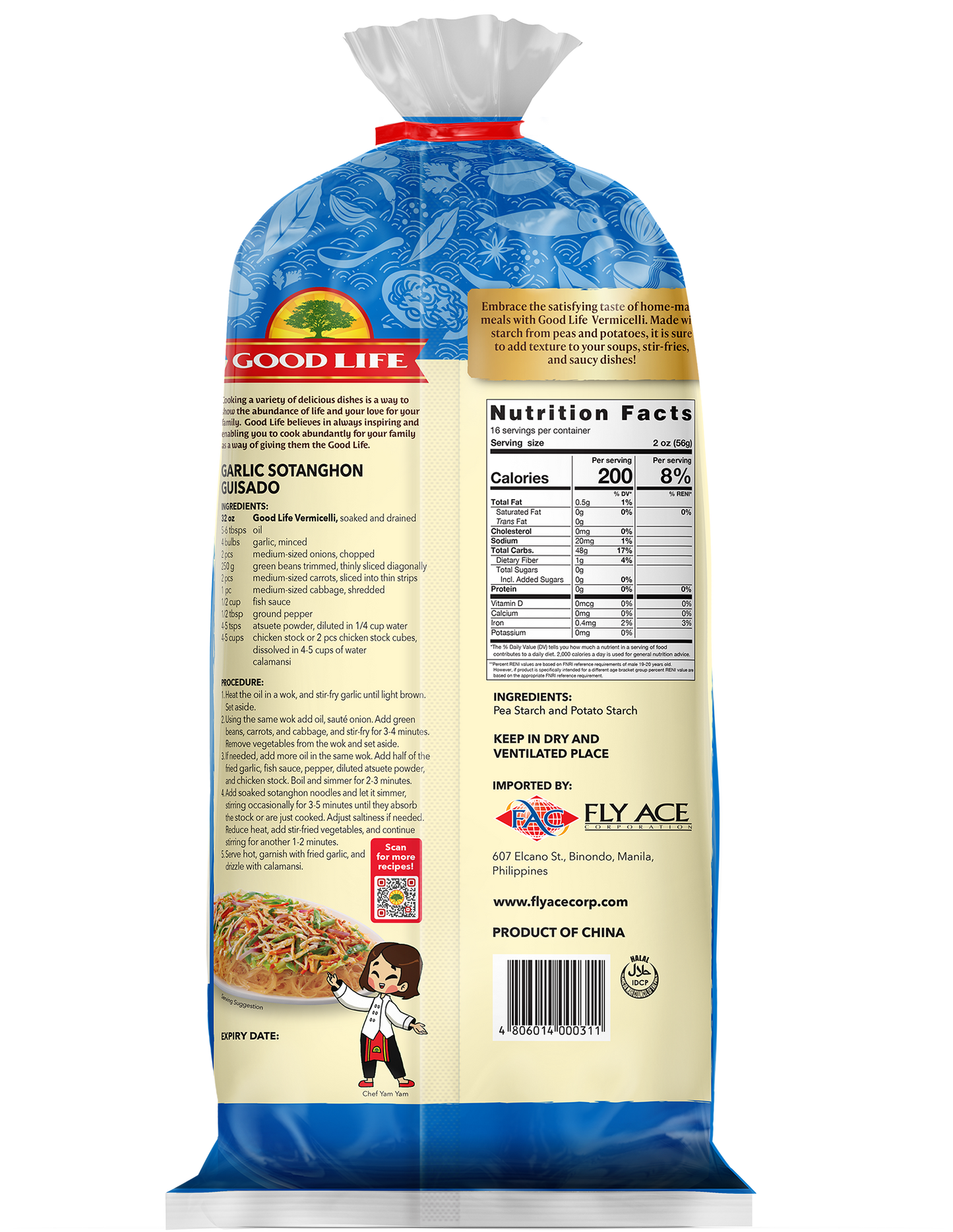 Good Life Vermicelli (32oz)