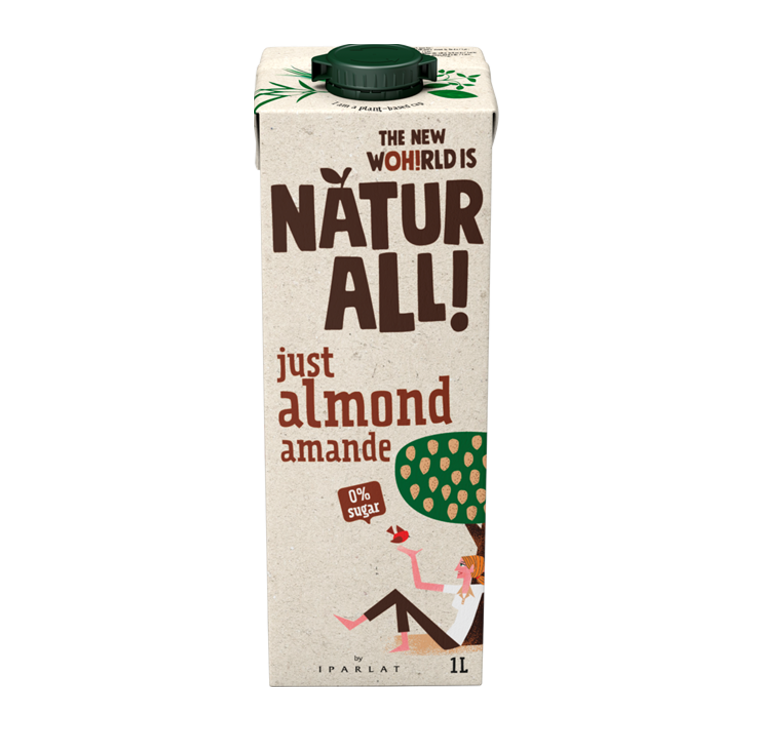 Natur All Just Almond Drink  (1L)