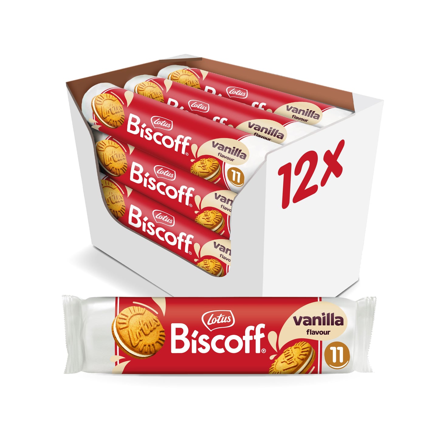 Lotus Biscoff Sandwich Cookies Vanilla (110g)