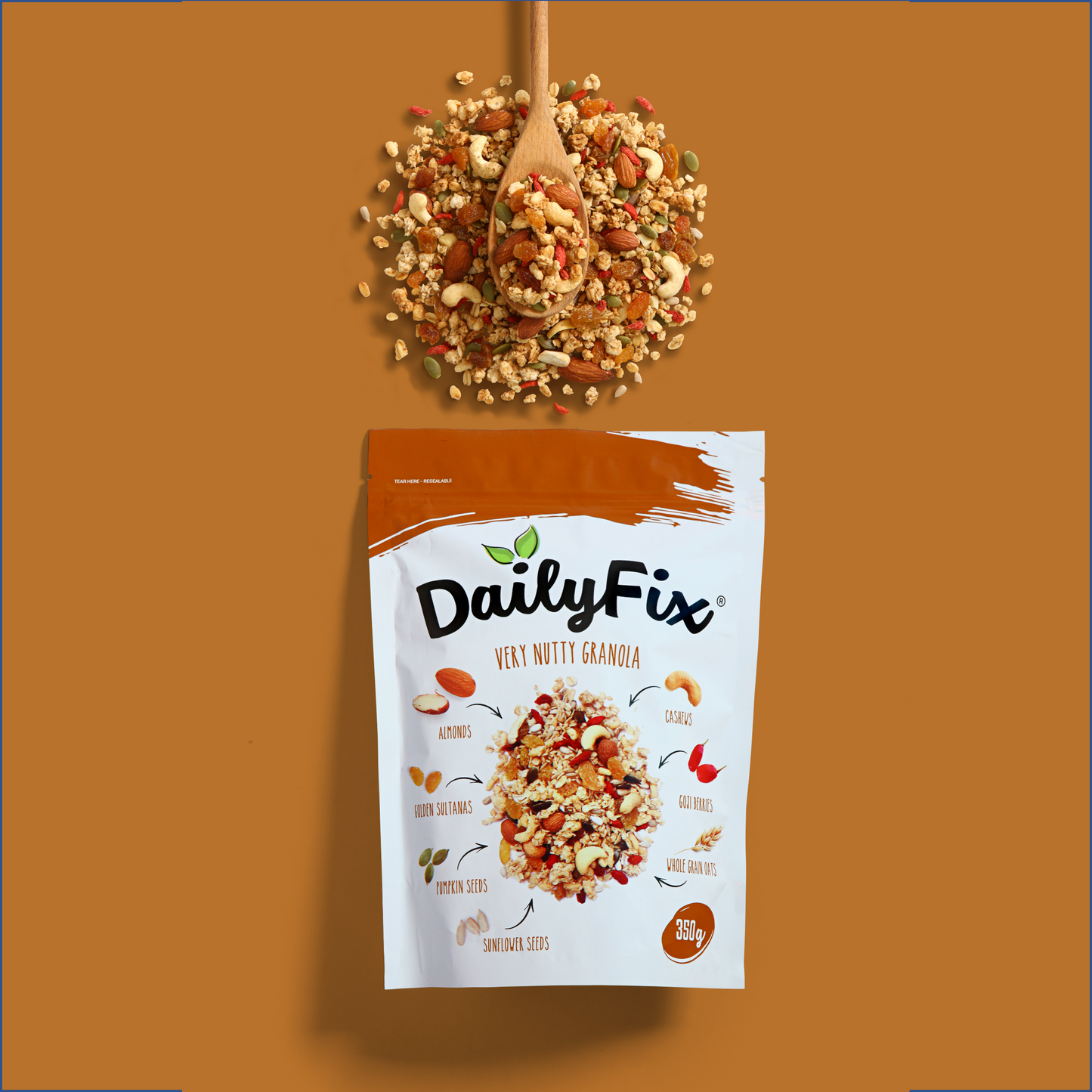 DailyFix Very Nutty Granola (350g)