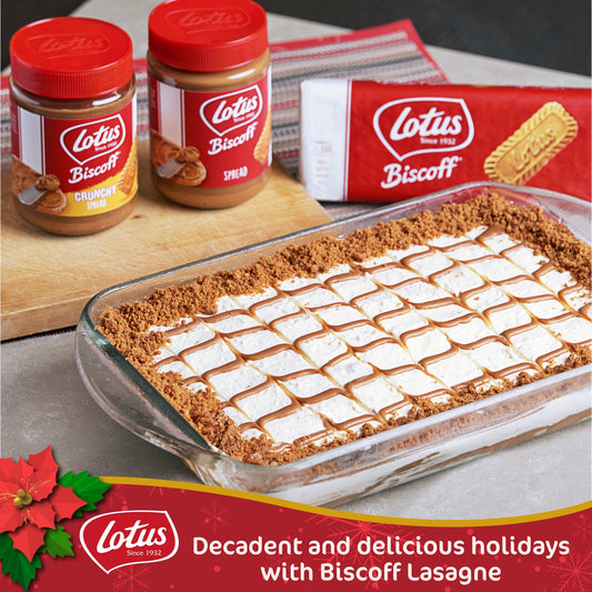 Lotus Biscoff Lasagne