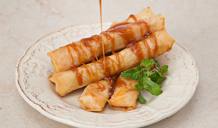 Peach Turon