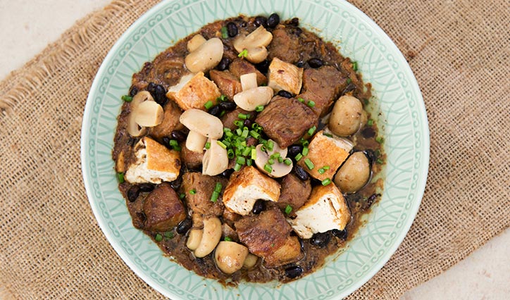 Pork and Tofu Adobo