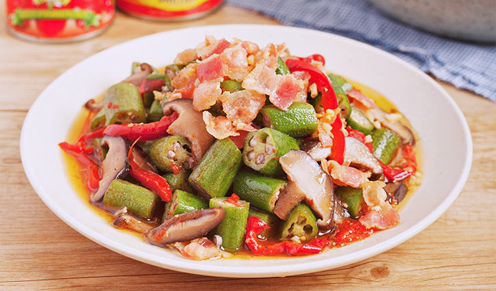 Spicy Okra Stir-Fry