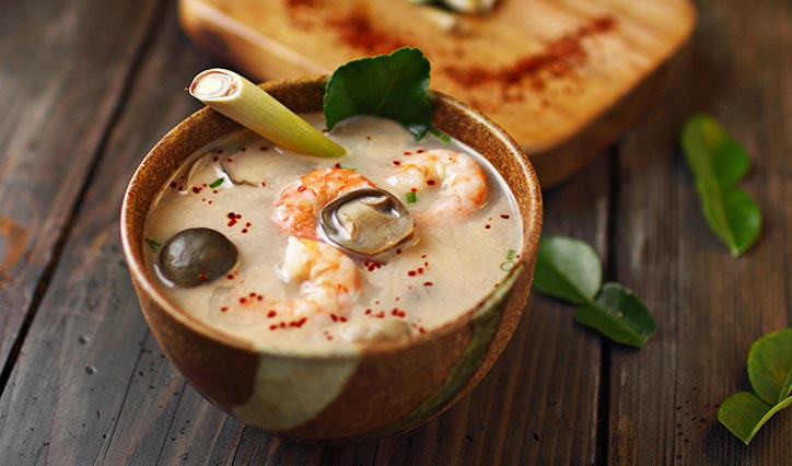 Thai Coconut Hot Soup