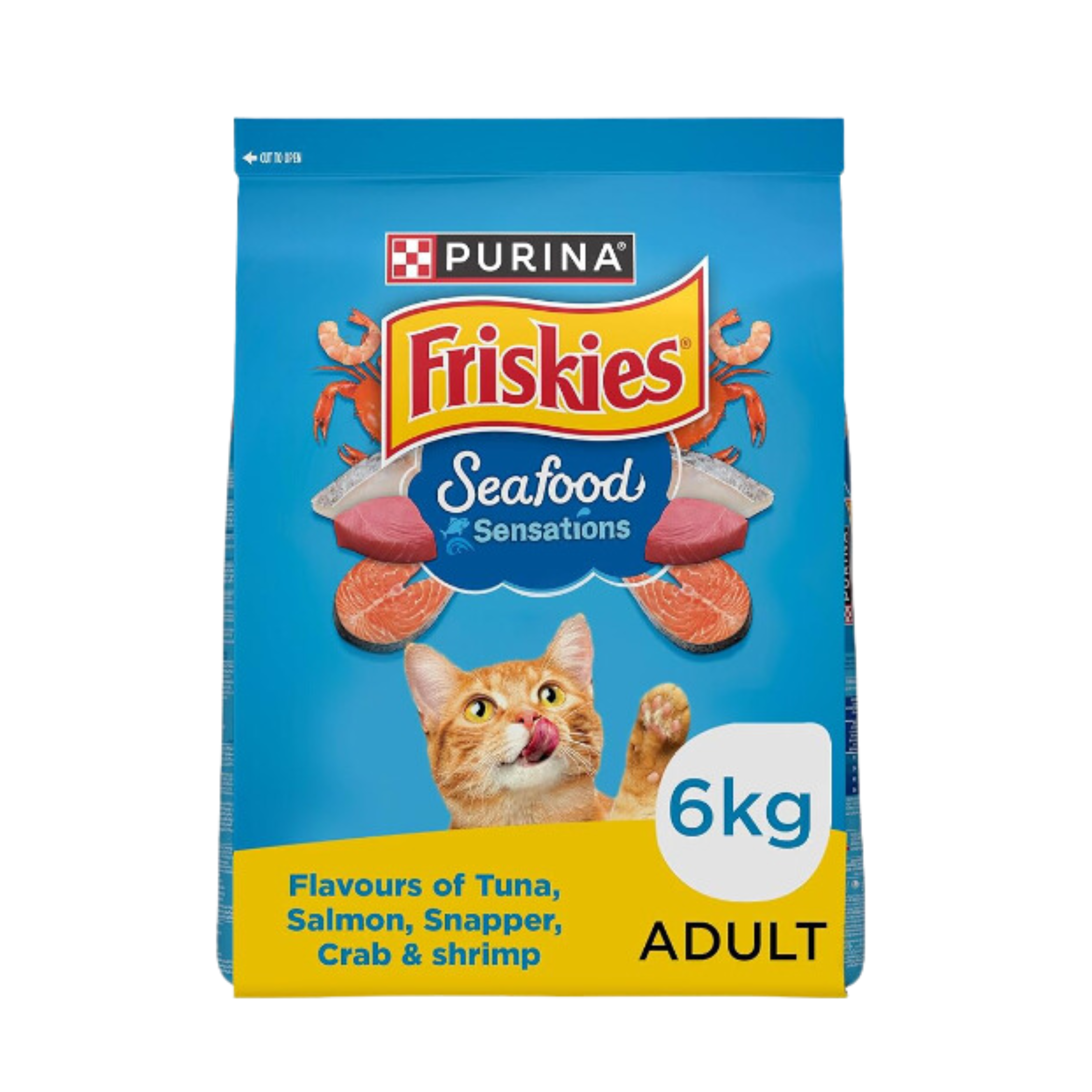 PURINA Friskies Seafood Sensations 6kg