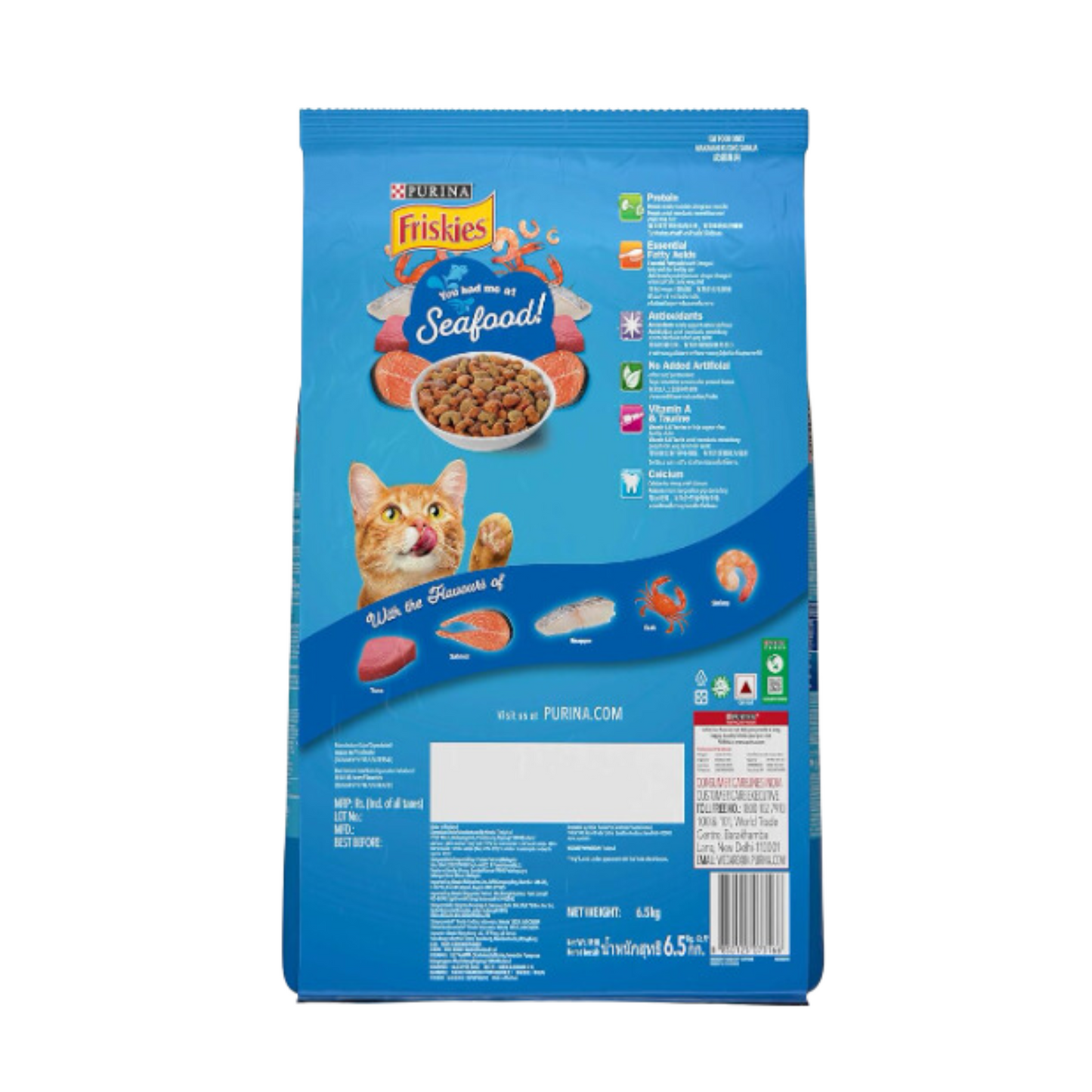 PURINA Friskies Seafood Sensations 6kg