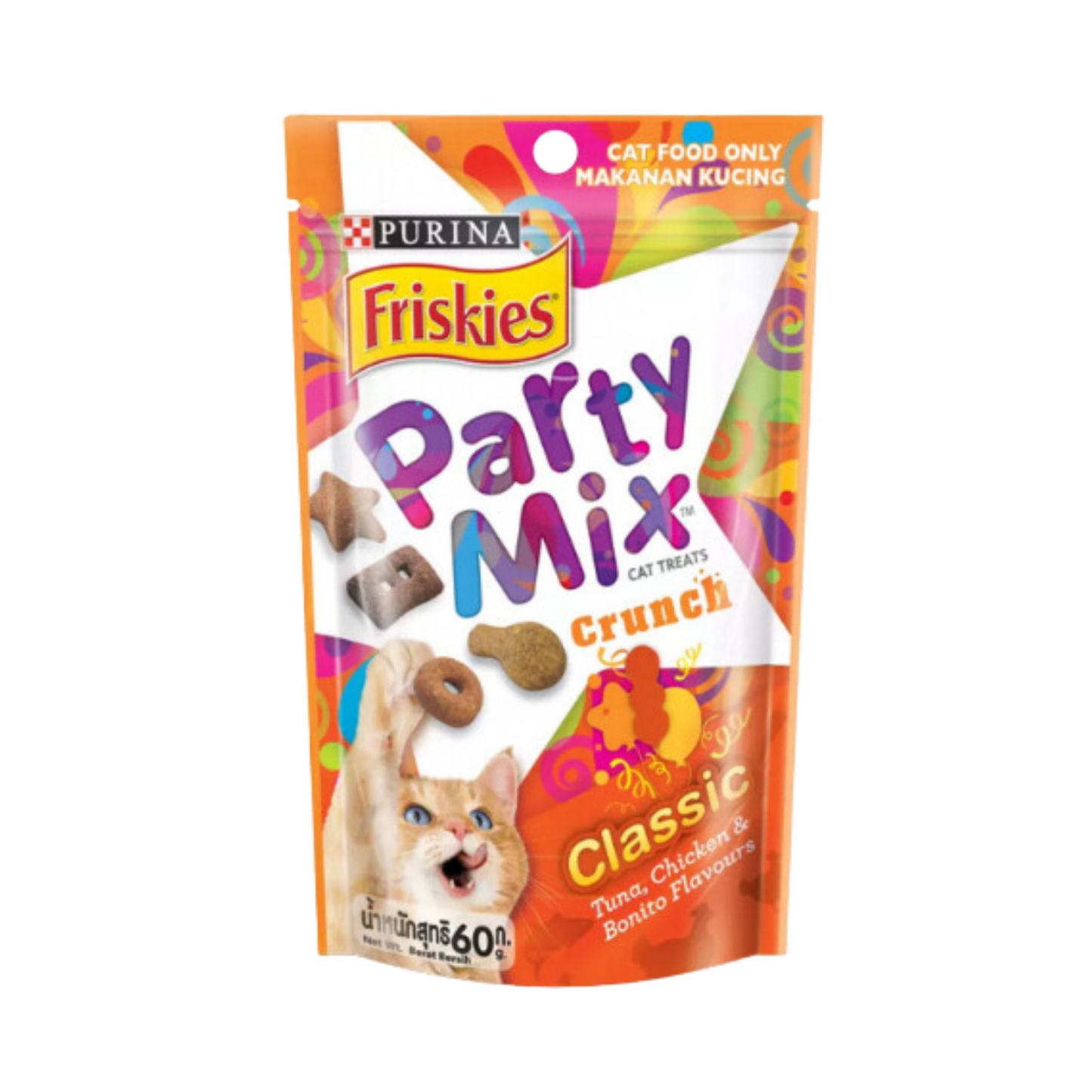 PURINA Friskies Party Mix Classic Crunch Original 60g