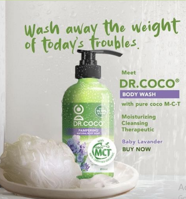 Dr. Coco Liquid Body Soap Baby Lavender 500ml