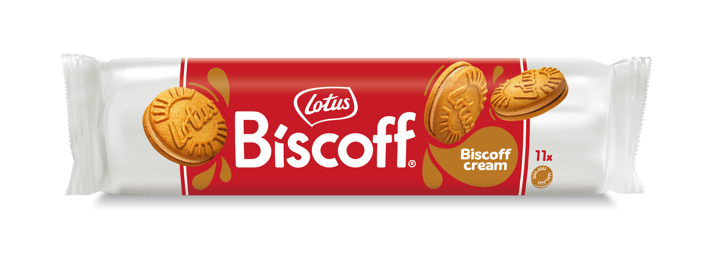 Lotus Biscoff Sandwich Cookies Biscoff Cream (110g)