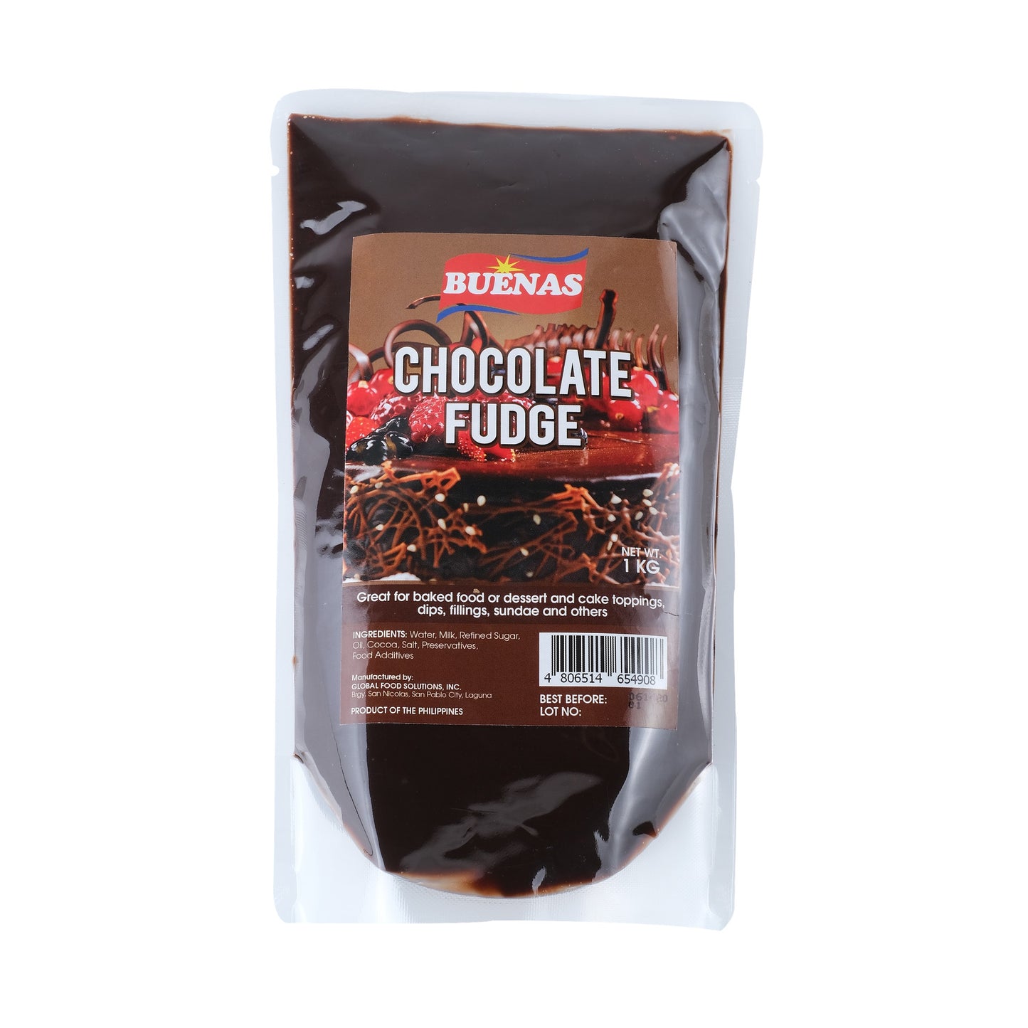 Buenas Chocolate Fudge 1kg