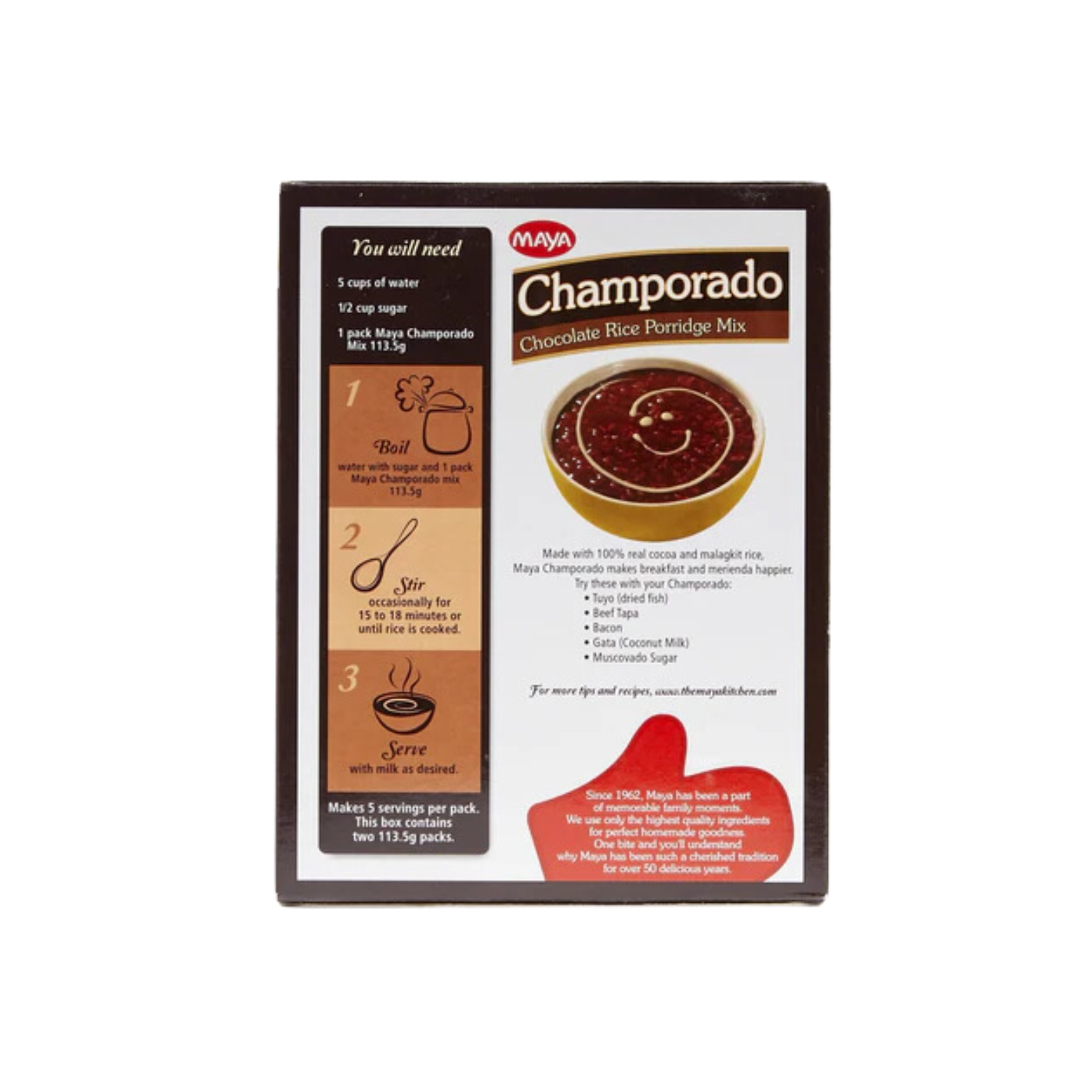 Maya Champorado Mix 227g