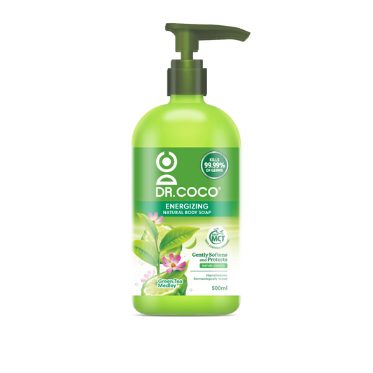 Dr. Coco Liquid Body Soap Green Tea Medley 500ml