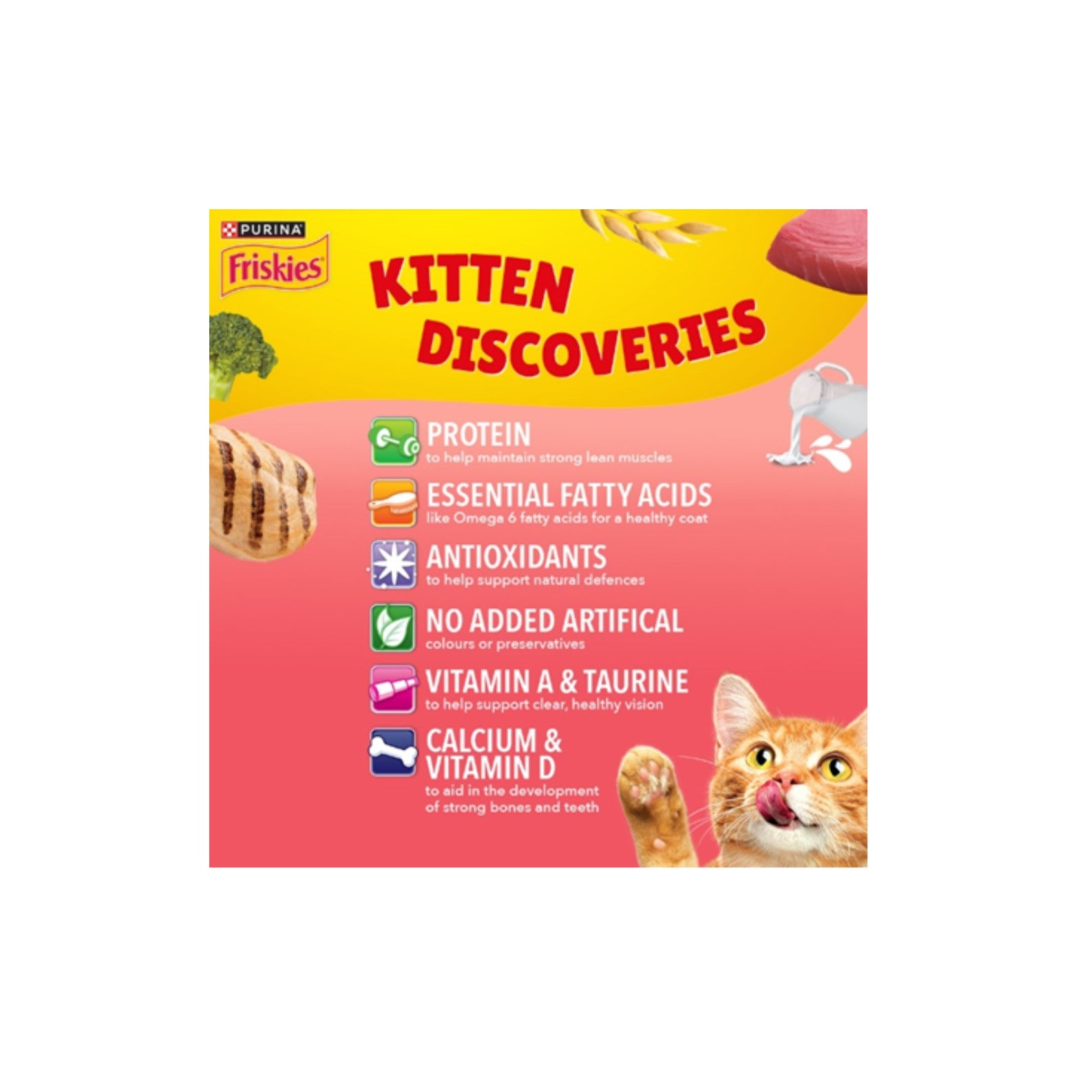 PURINA Friskies Kitten Discoveries 1kg