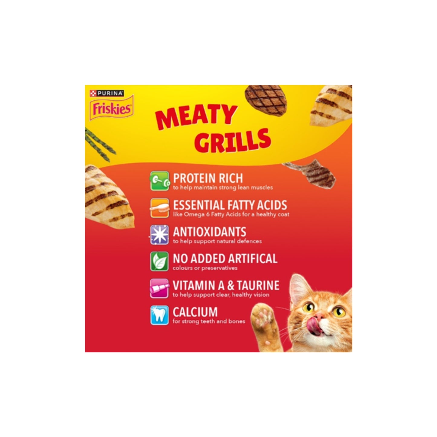 PURINA Friskies Meaty Grills 400g