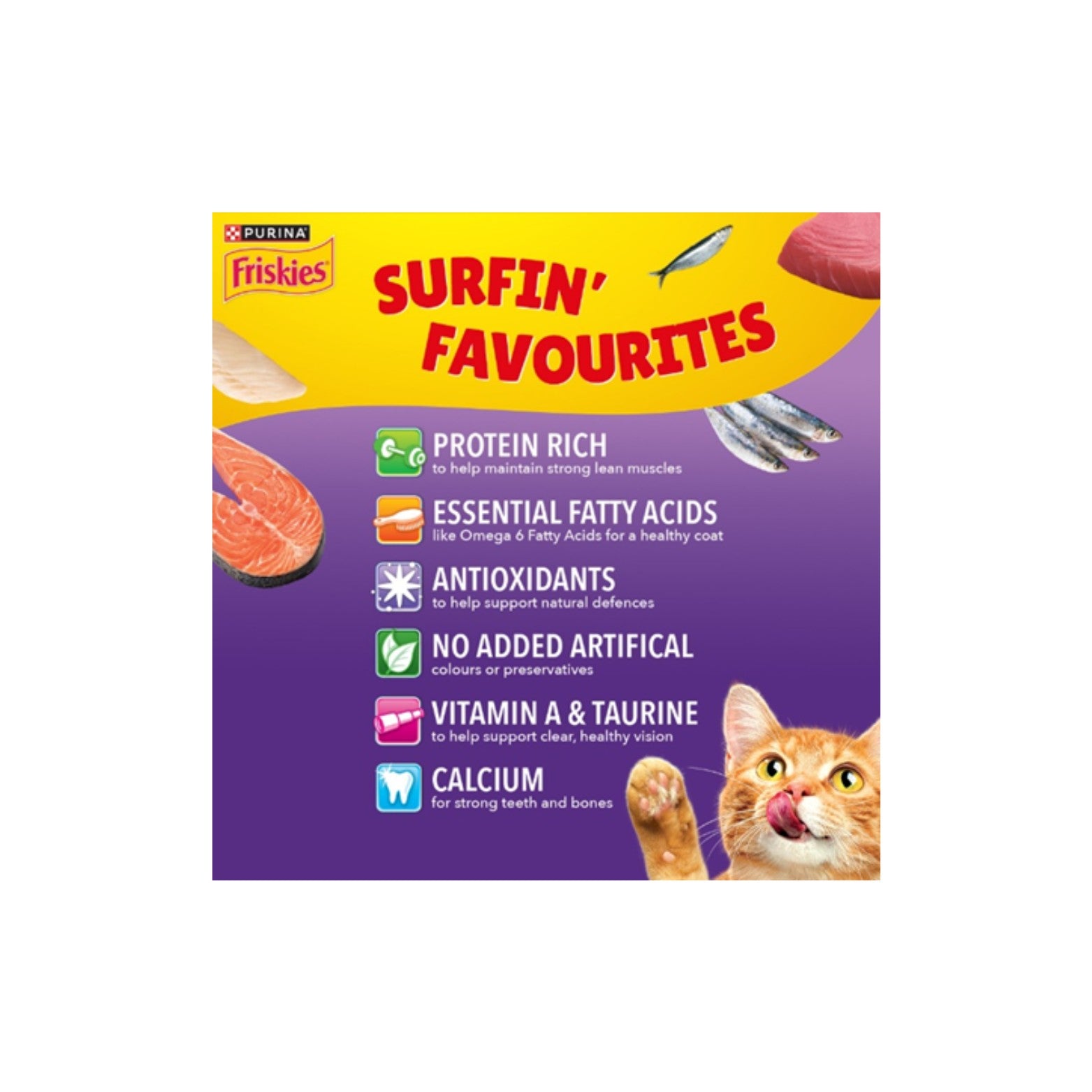 PURINA Friskies Surfin Turfin 400g