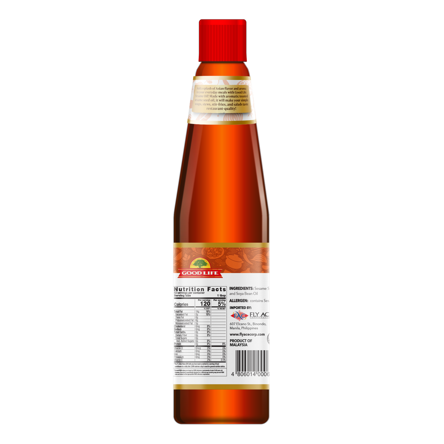 Good Life Sesame Oil (650ml)