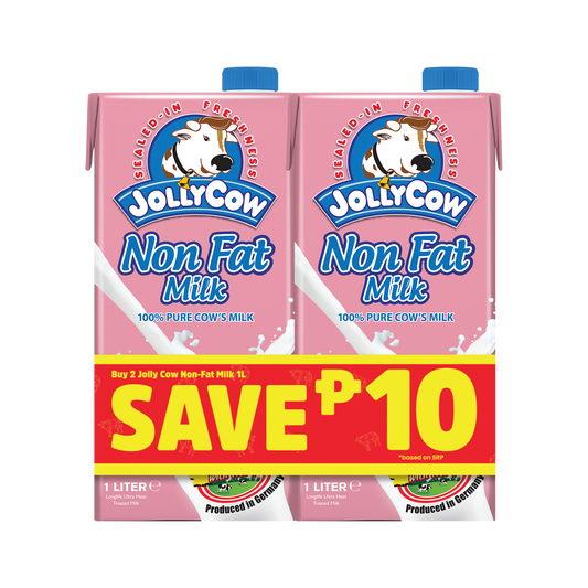 Jolly Cow Non Fat Milk Duo Pack (1L)