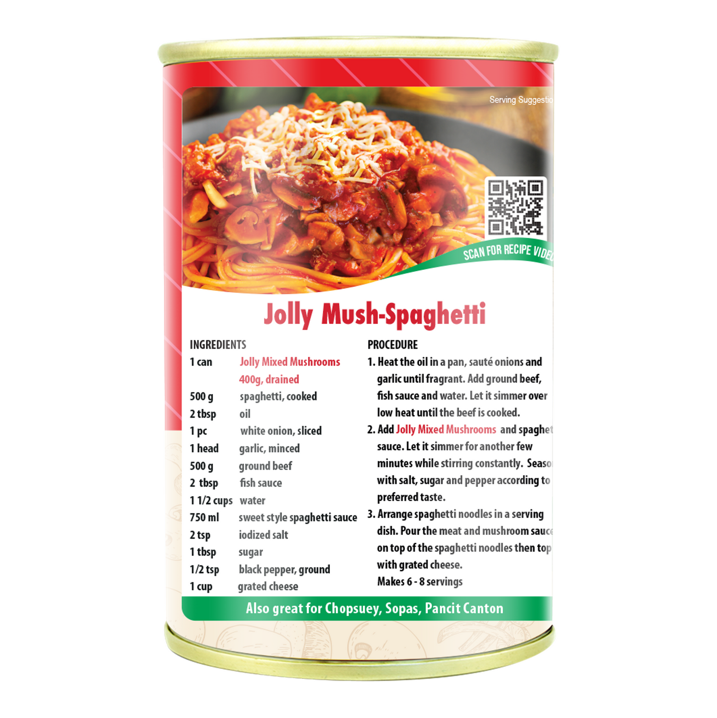 Jolly Mixed Mushrooms 400g