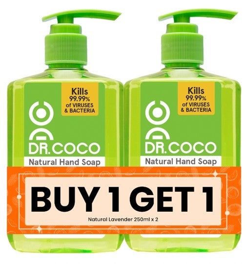 Dr. Coco Natural Hand Wash Soap Lavender (250ml)