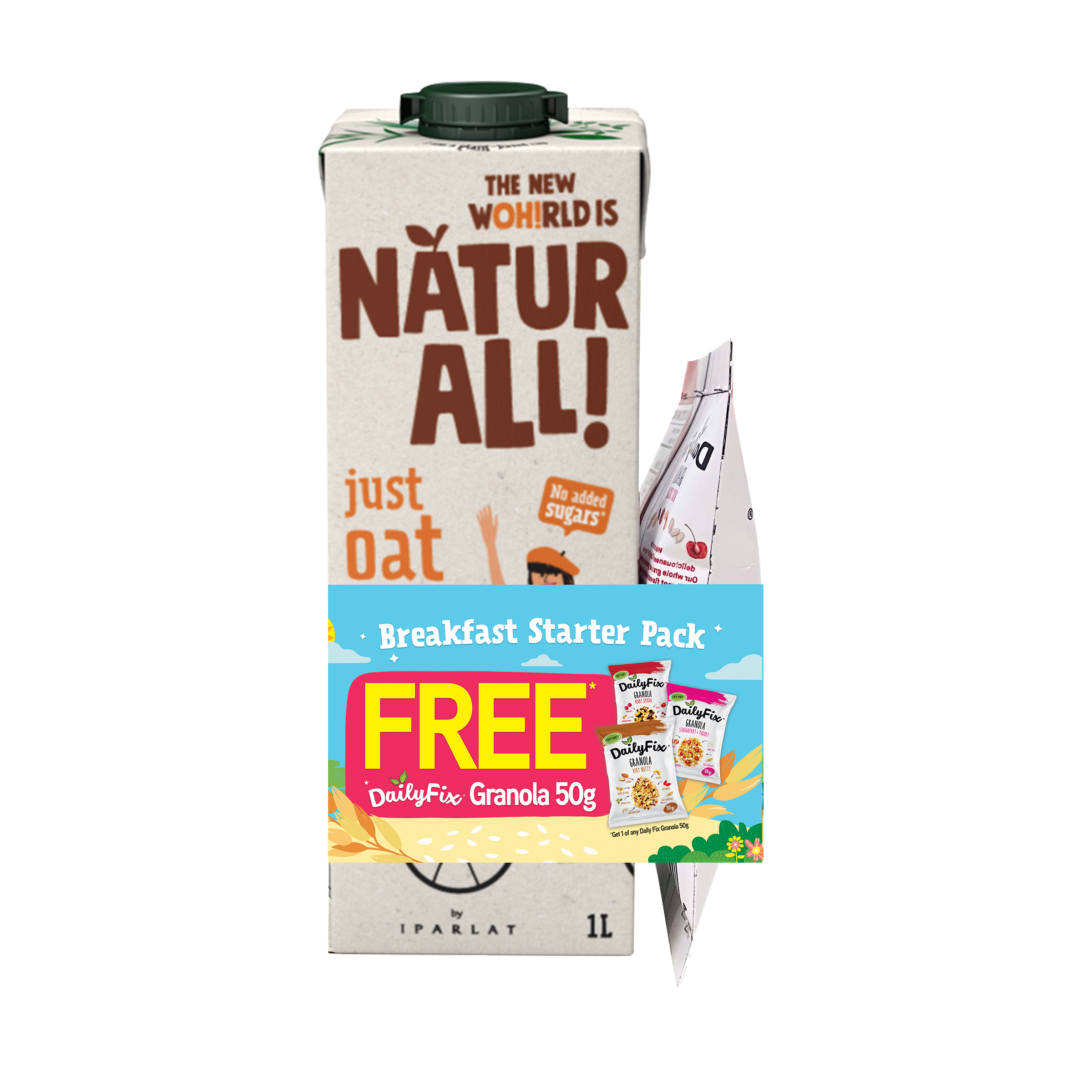 Natur All Just Oat Drink  (1L)