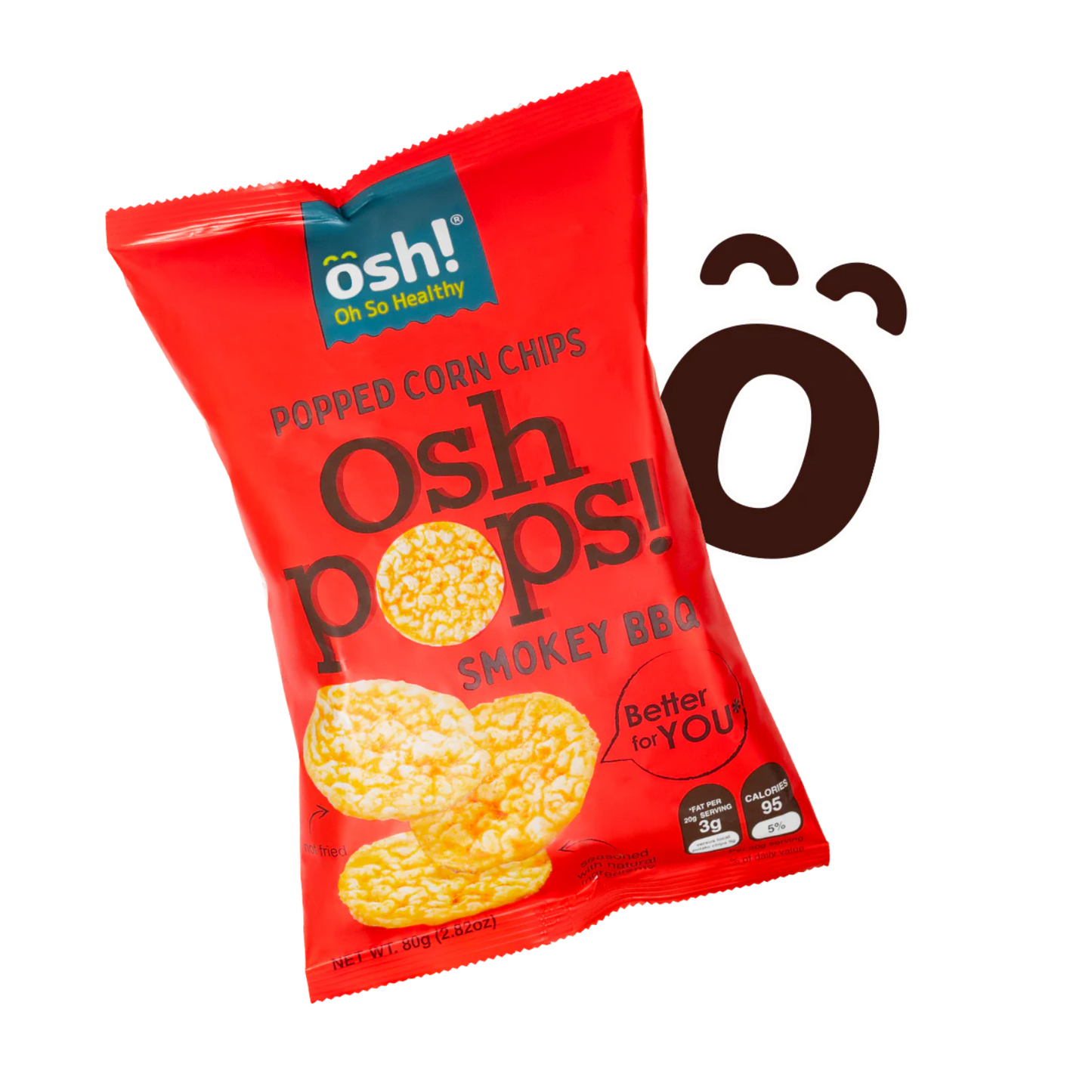 OSH Pops Smokey BBQ 80g