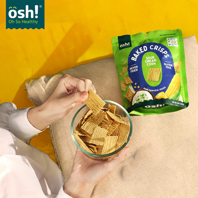 OSH Savoury Crisp Sour Cream 50g