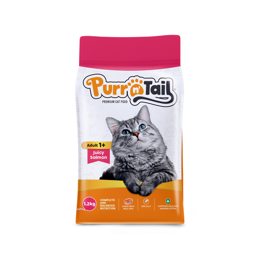 Purr N Tail Juicy Salmon (1.2kg)