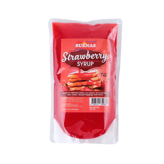 Buenas Strawberry Syrup 1kg