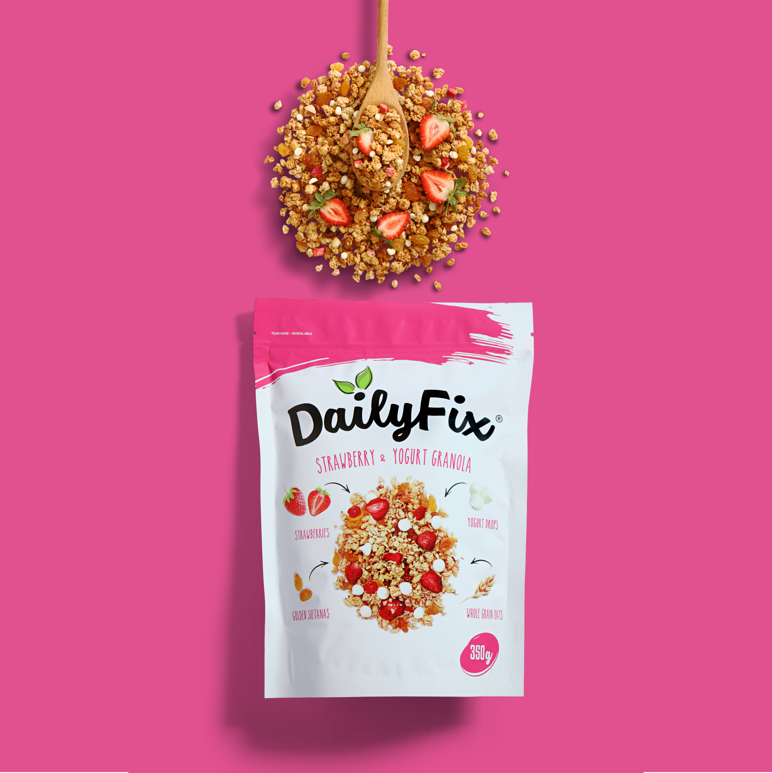 DailyFix Strawberry & Yogurt Granola (350g)