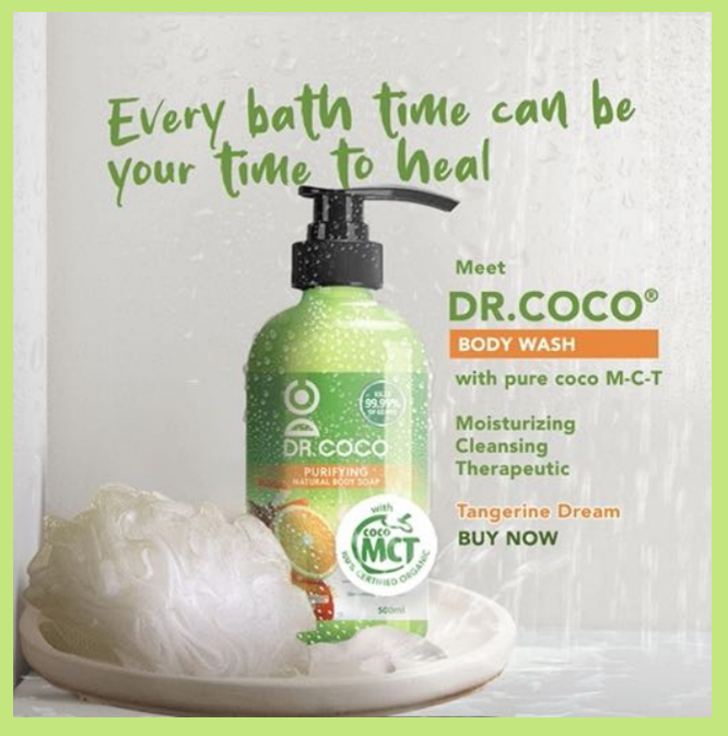 Dr. Coco Liquid Face & Body Soap Tangerine Dream 500ml