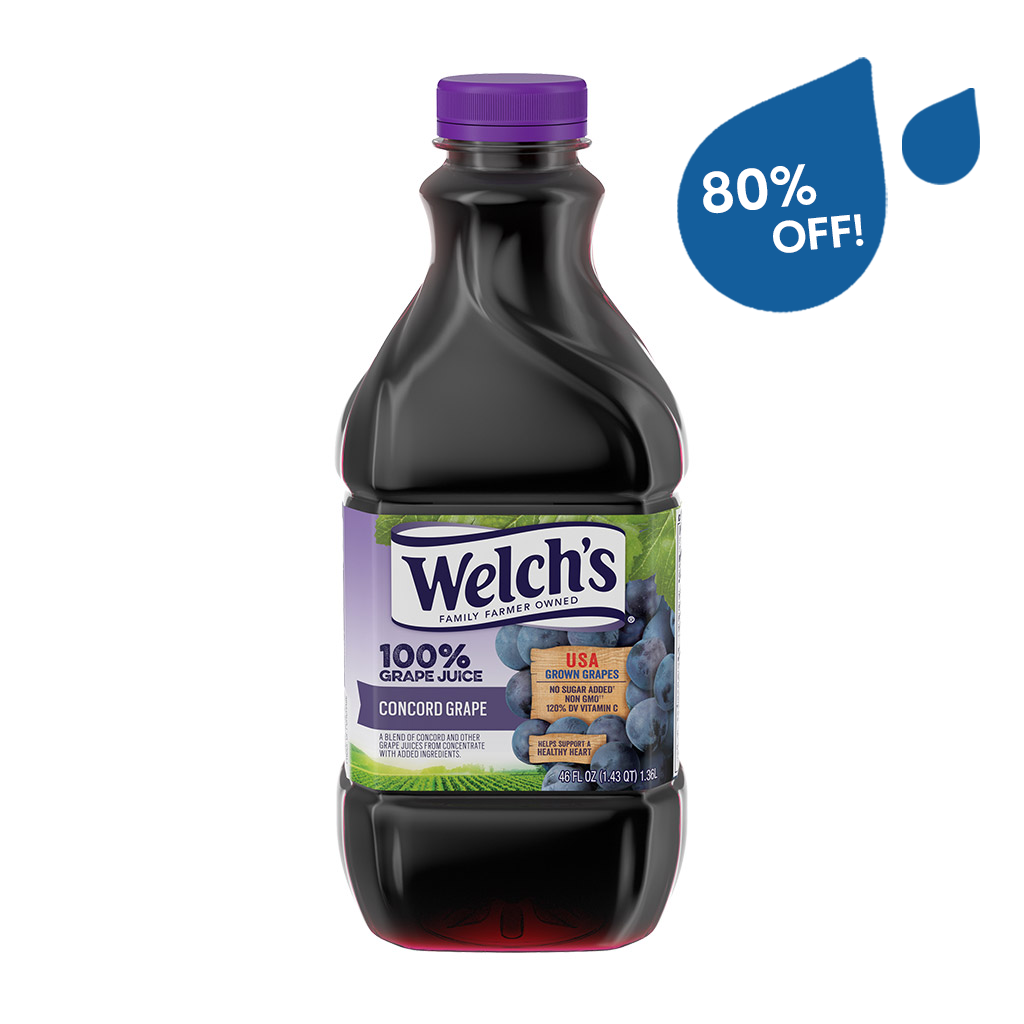 Welch's 100% Grape Juice Purple (46 oz.)