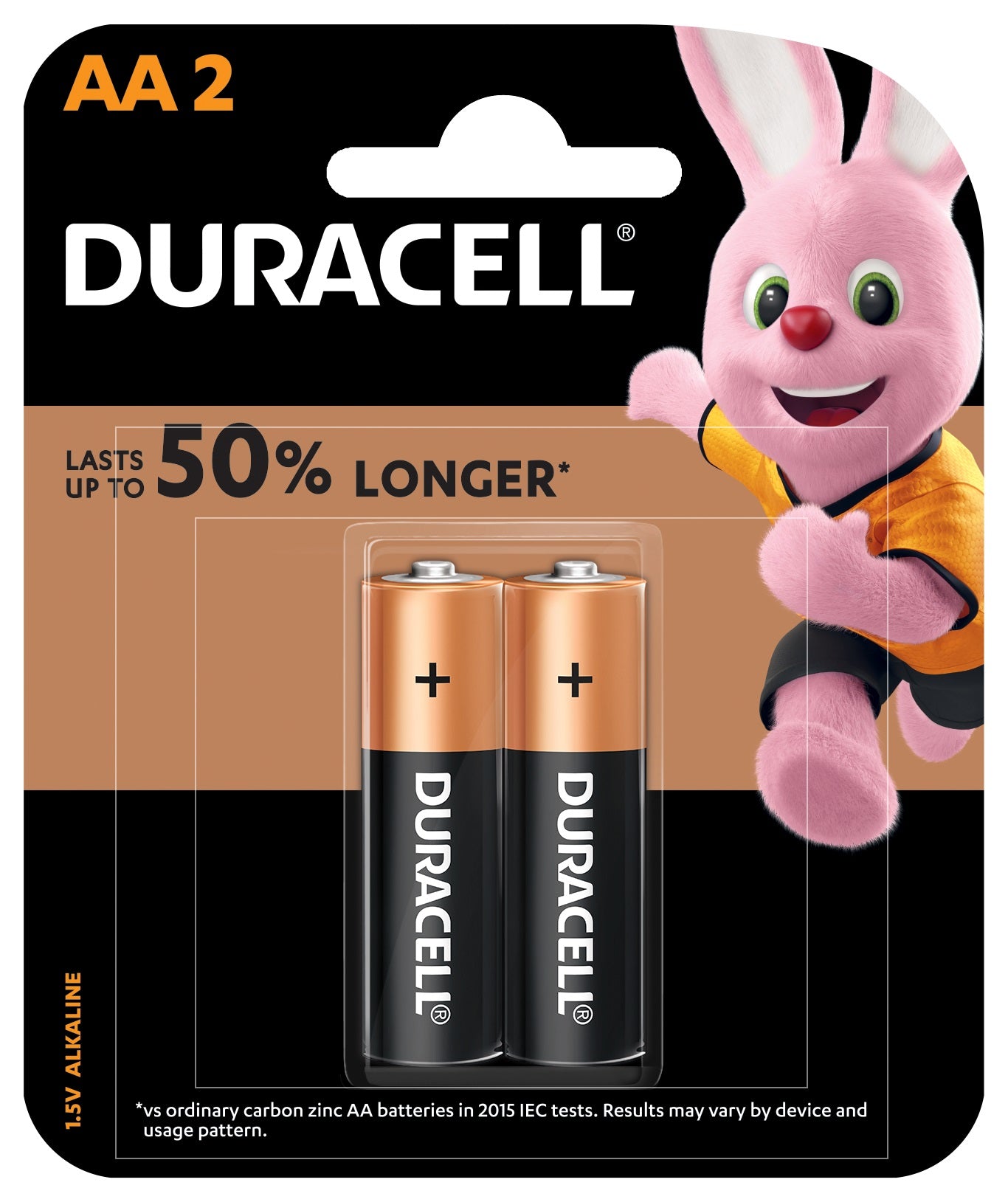Duracell AA Coppertop (2s Pack)