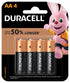 Duracell AA Coppertop (4s Pack)
