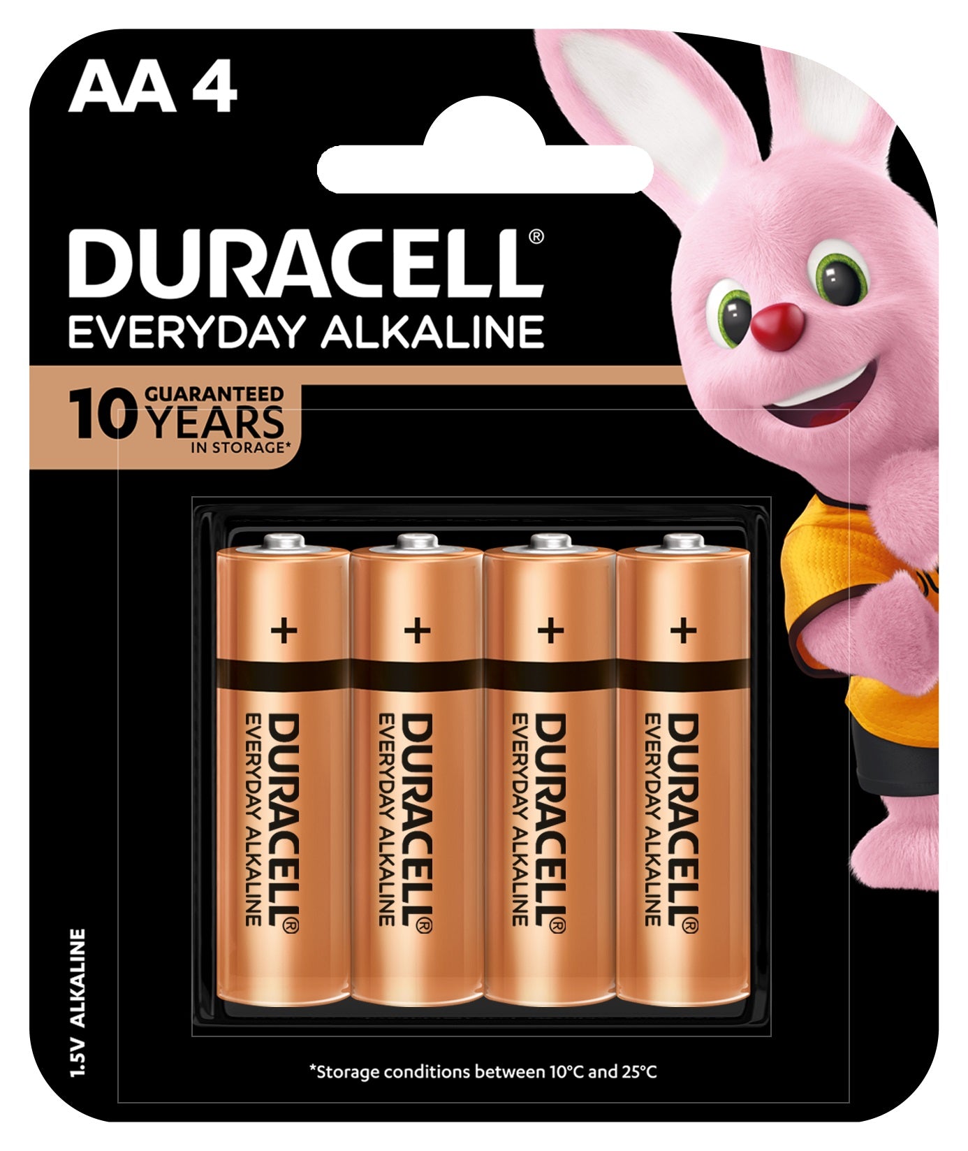 Duracell AA Everyday Alkaline (4s Pack)