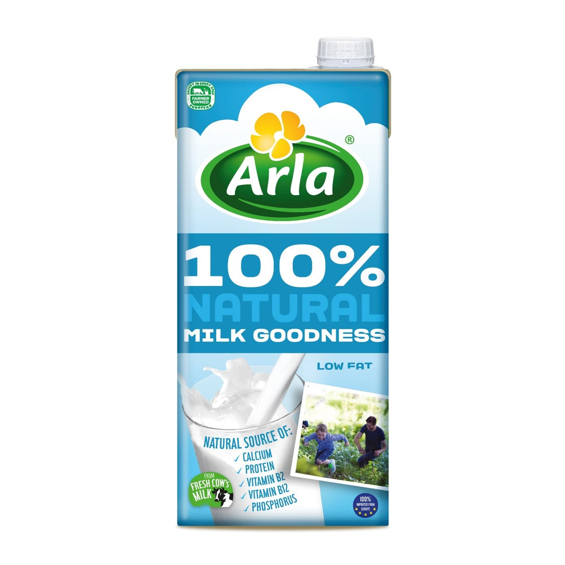 Arla Milk Goodness Natural Low Fat (1L)
