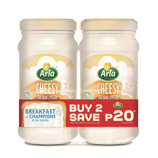 Arla Cheesy Cheddar Spread (Save 20 Bundle)