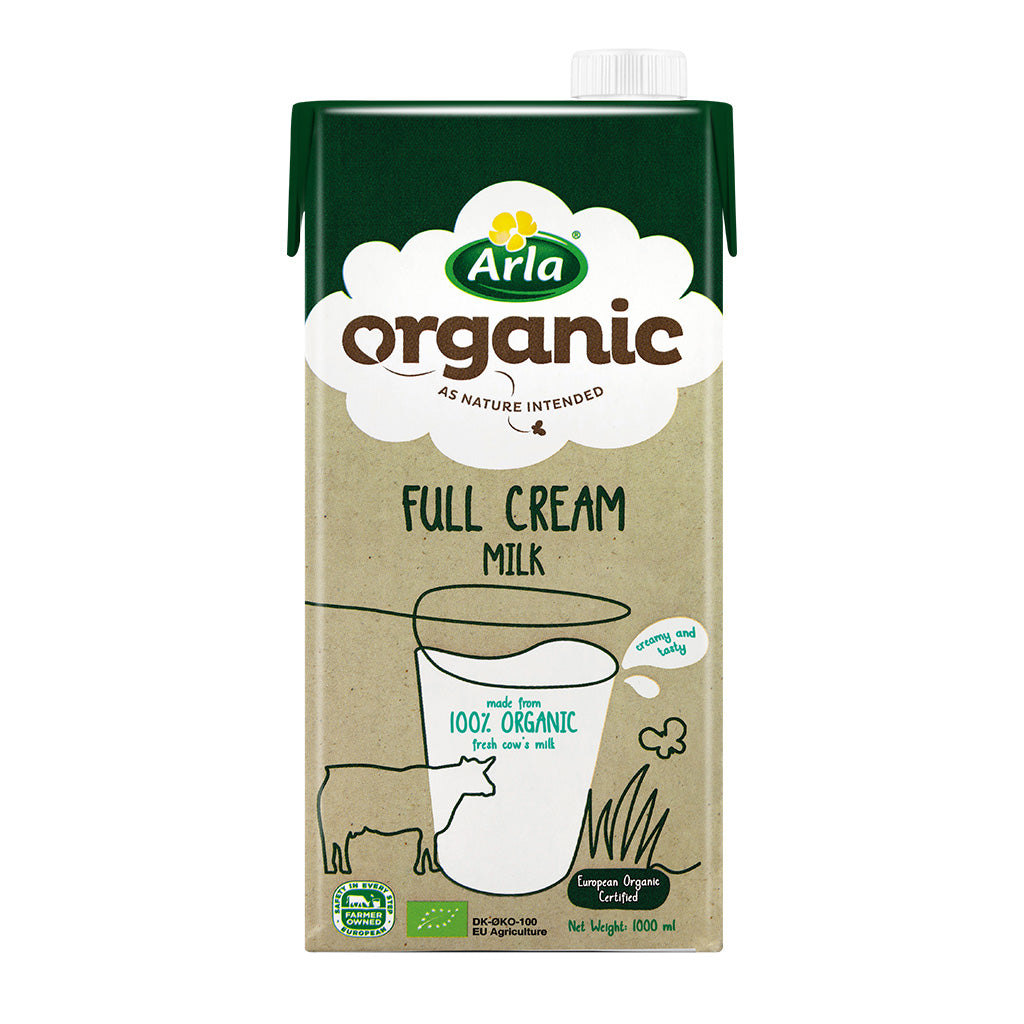 Arla Organic Full Cream Milk (1L)