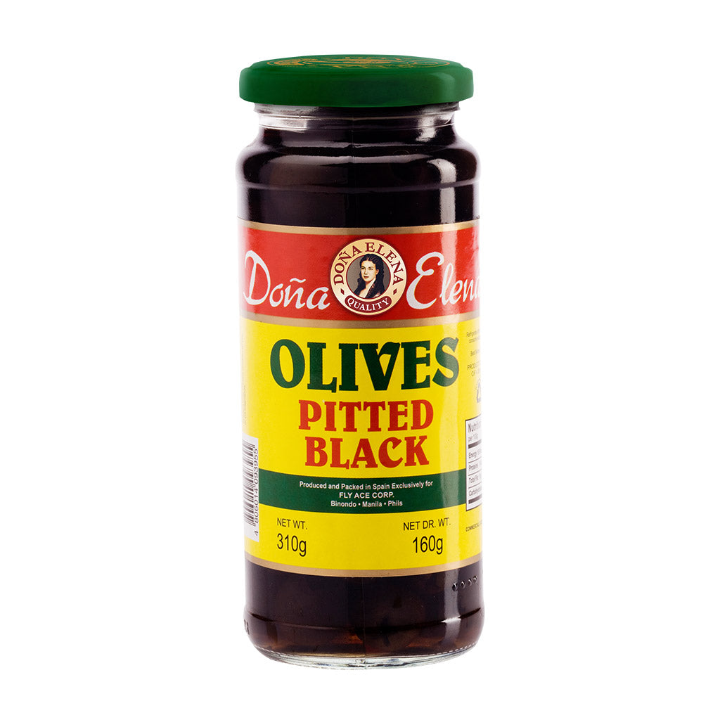 Dona Elena Pitted Black Olives (310g)