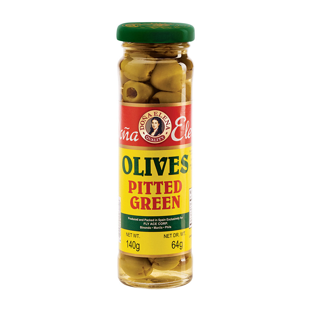 Dona Elena Pitted Green Olives (140g)
