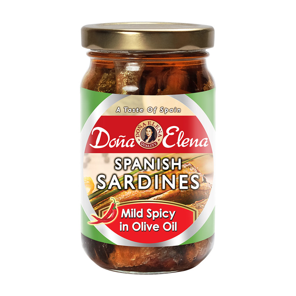 Dona Elena Spanish Sardines Mild Spicy in Olive Oil (228g)