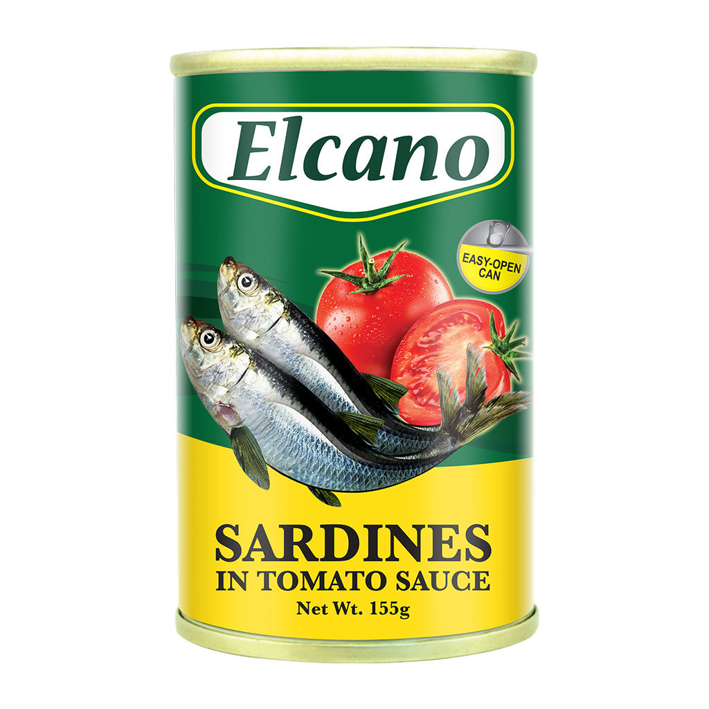 Elcano Sardines in Tomato Sauce (Tomato Sauce 155g)