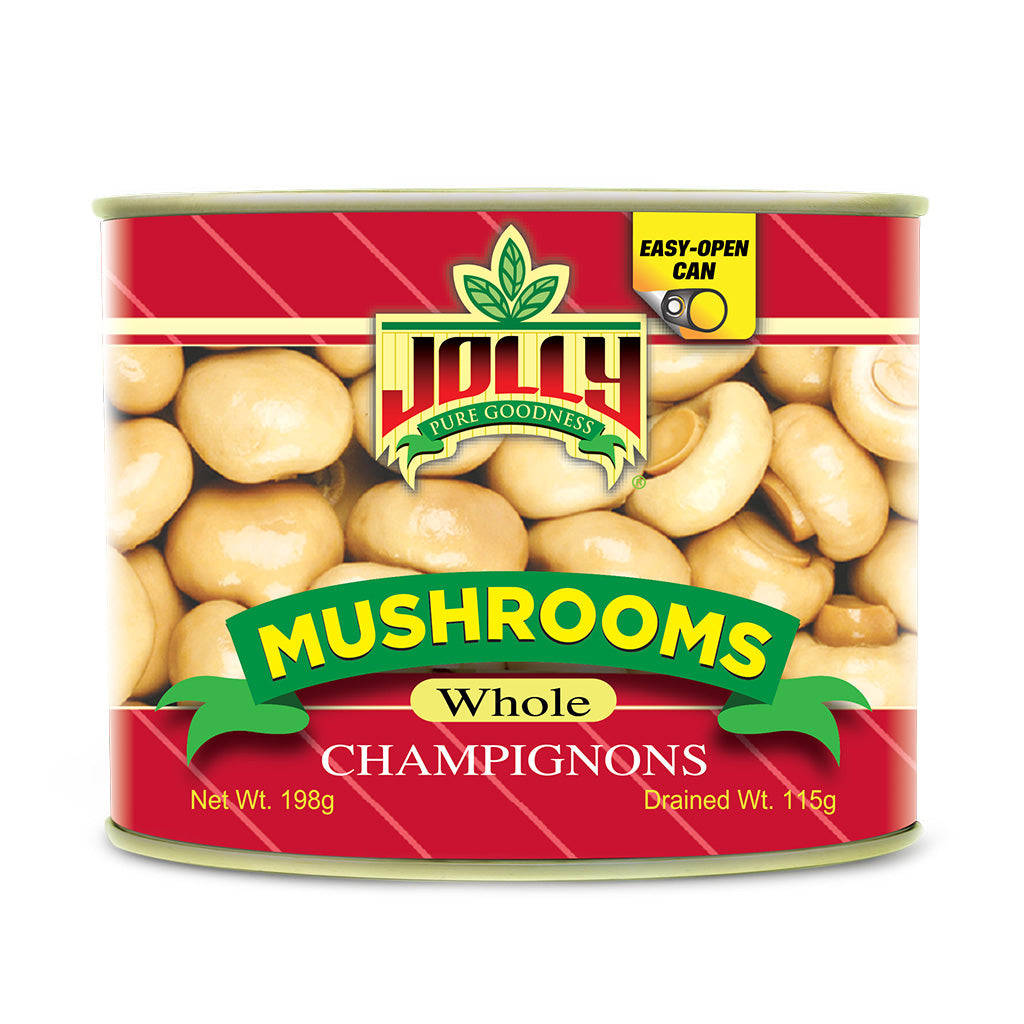 Jolly Whole Mushrooms (198g)