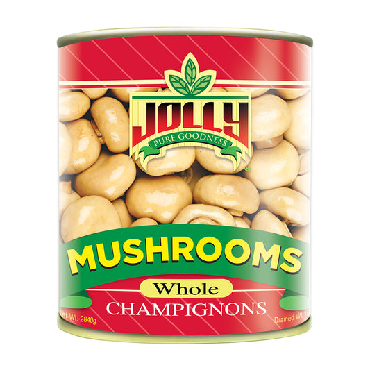 Jolly Whole Mushrooms (2840g)